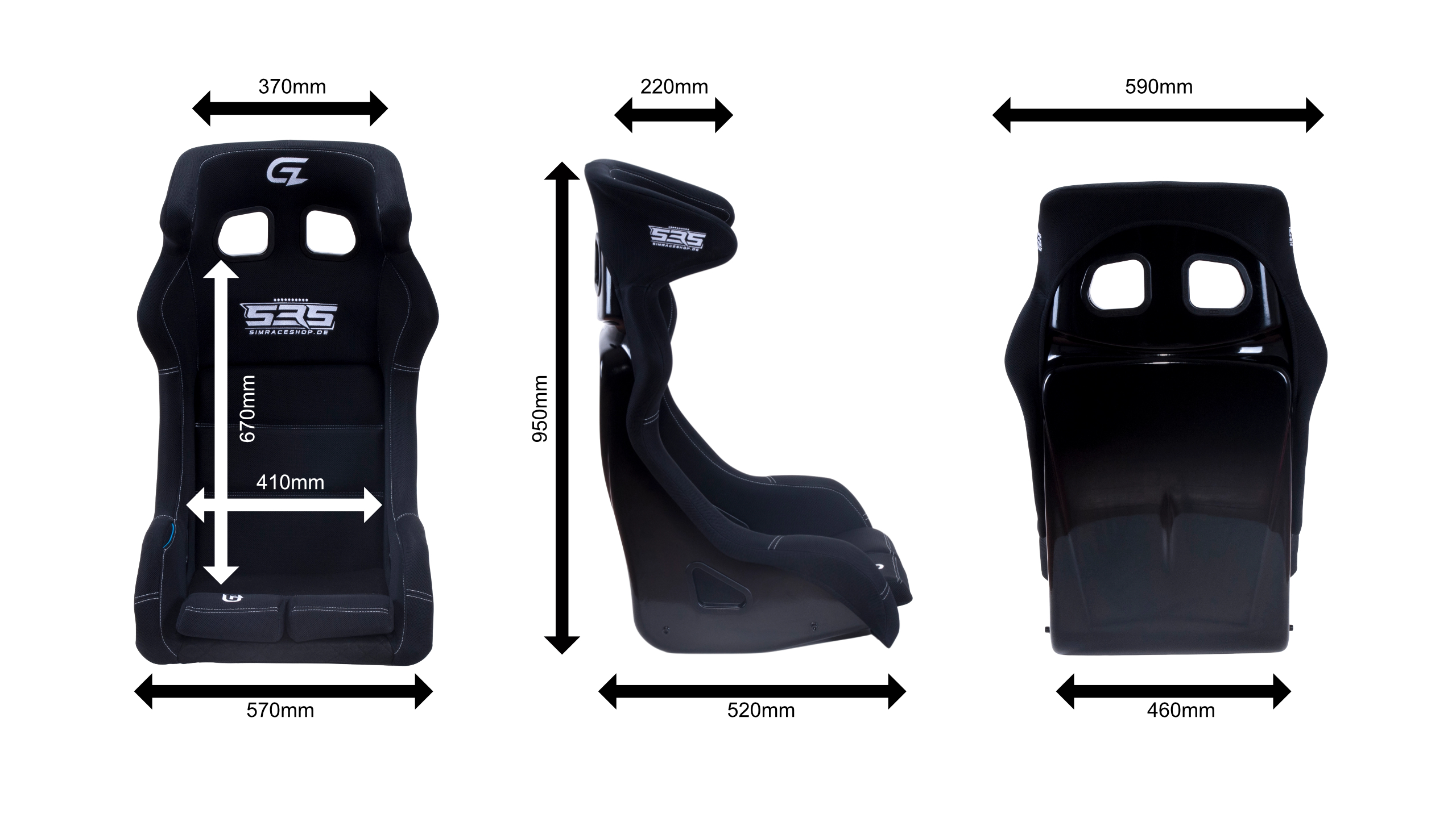 Abmessungen GridLock Pro One XXL